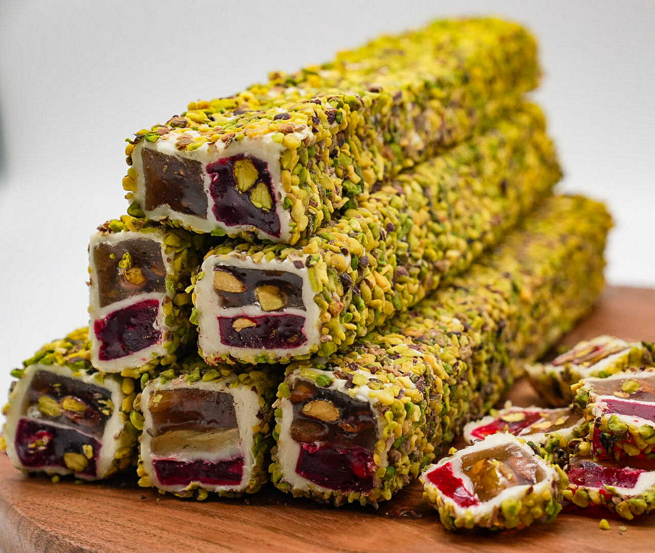 Lokum o smaku granatu i winogrona