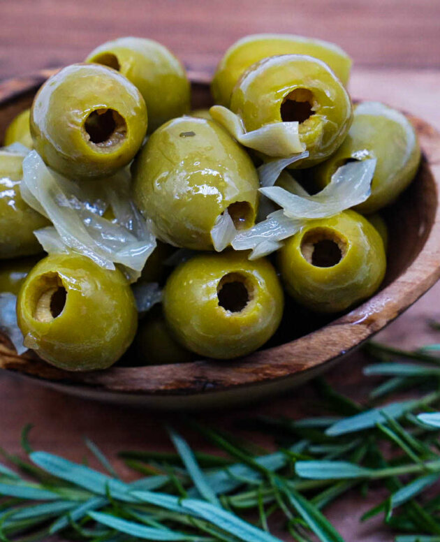 Hiszpańskie kiszone oliwki Babuni.