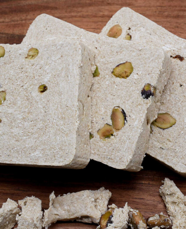 Macedońska chałwa pistacjowa